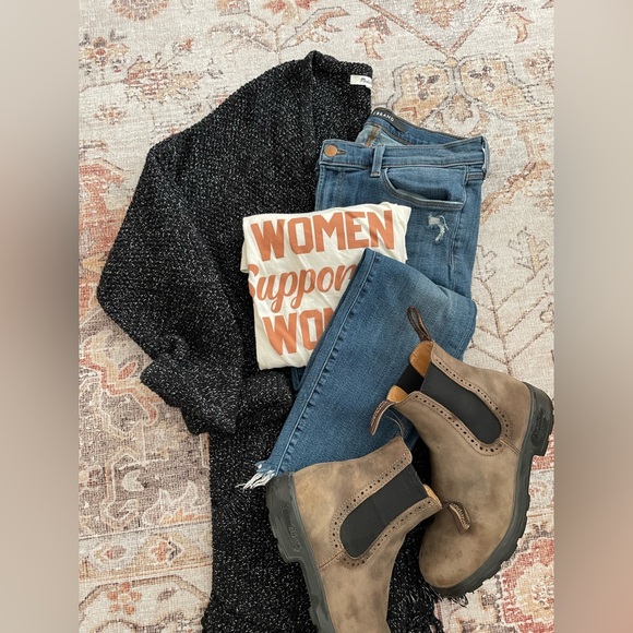 Madewell knit tasseled open cardigan - Picture 6 of 6